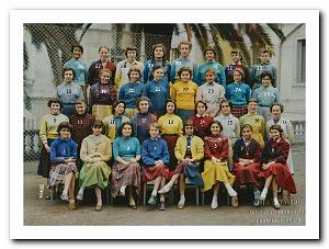 LYCEE STEPHANE GSELL 1955 4 EME B4